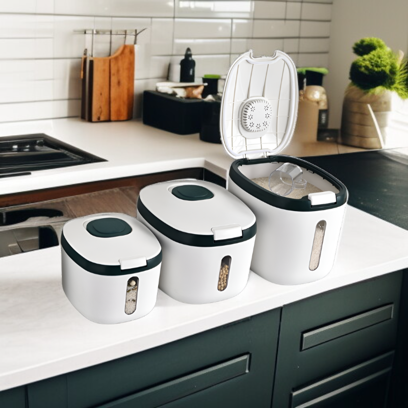 대용량 쌀 저장함 