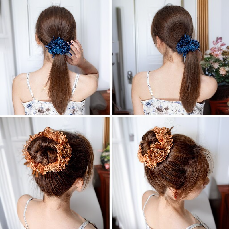  Elastyczna gumka do włosów typu scrunchie, dla dorosłych i studentek, styl koreański