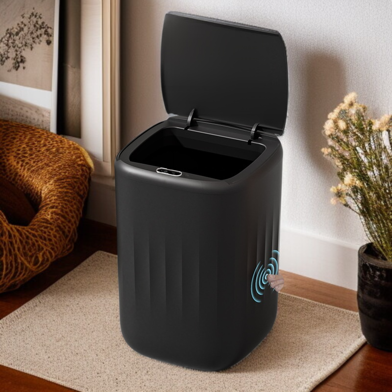 발차기 기능이 있는 스마트 휴지통
