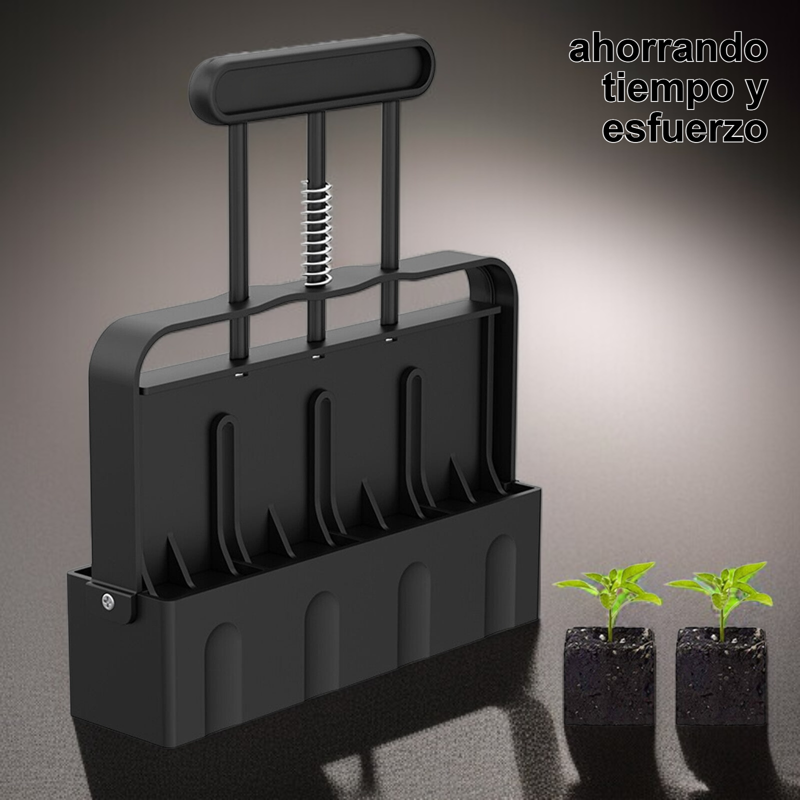 Herramientas para sembrar en el jardín