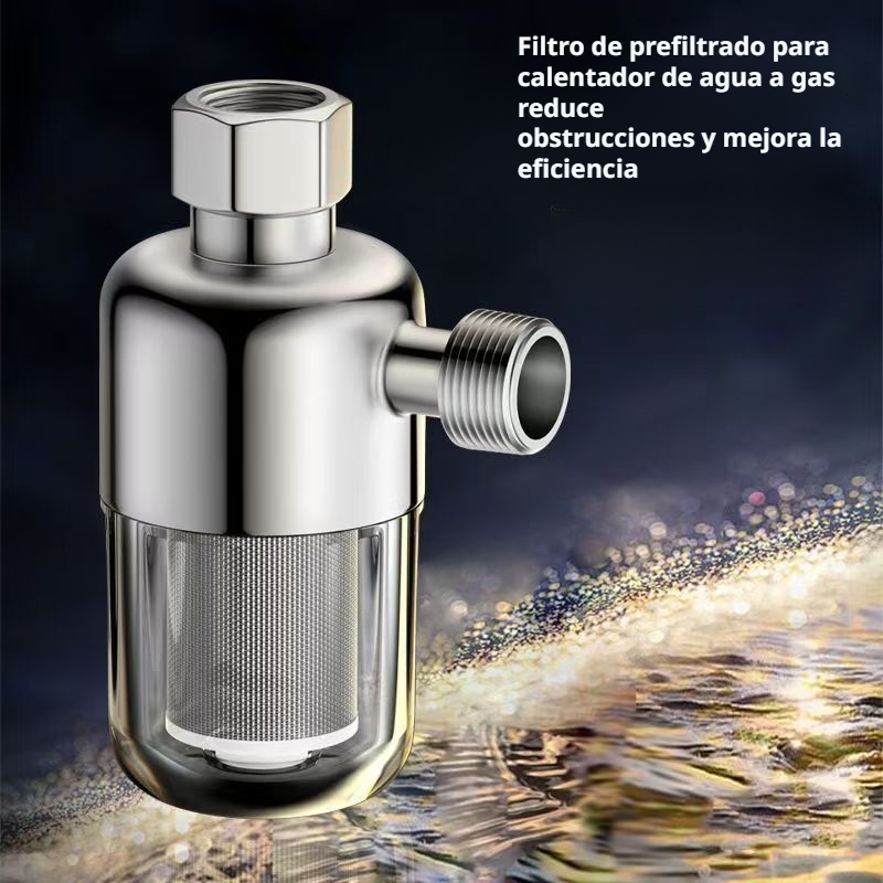 Filtro de acero inoxidable para calentador de agua 