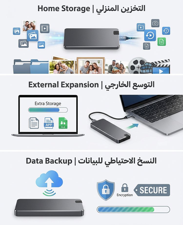 محرك أقراص الحالة الصلبة المحمول