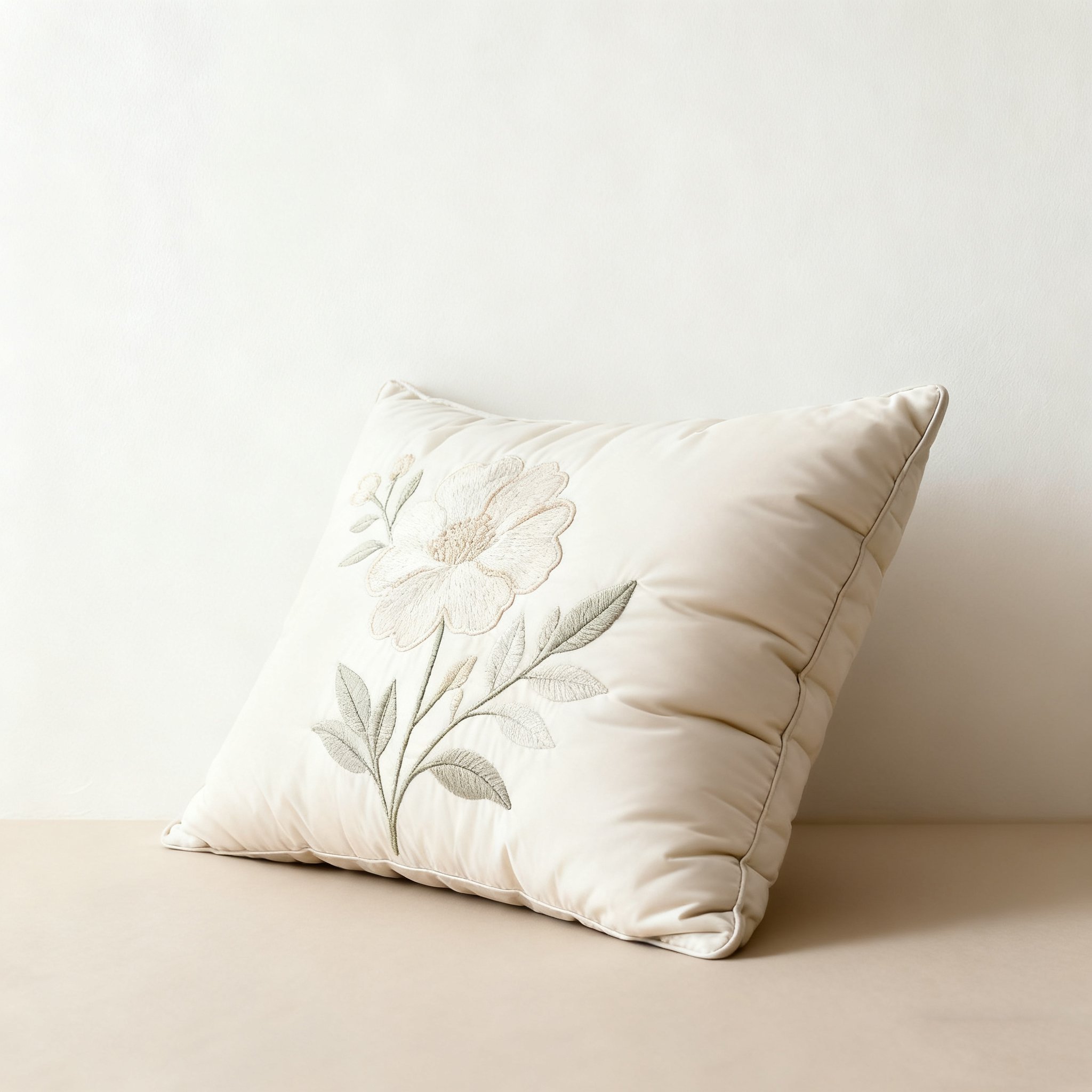 자수 꽃무늬 베개 세트 전체 이미지