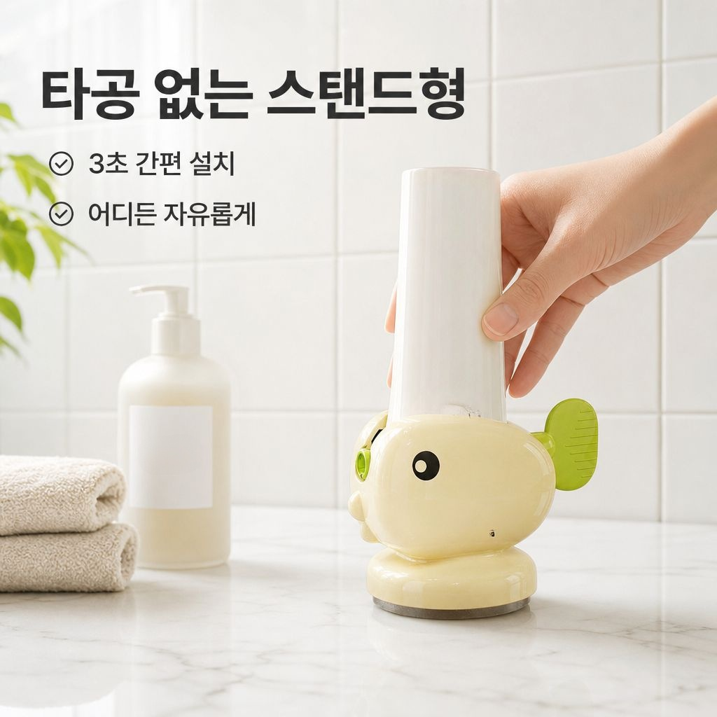 완전 자동 치약 디스펜서 신기
