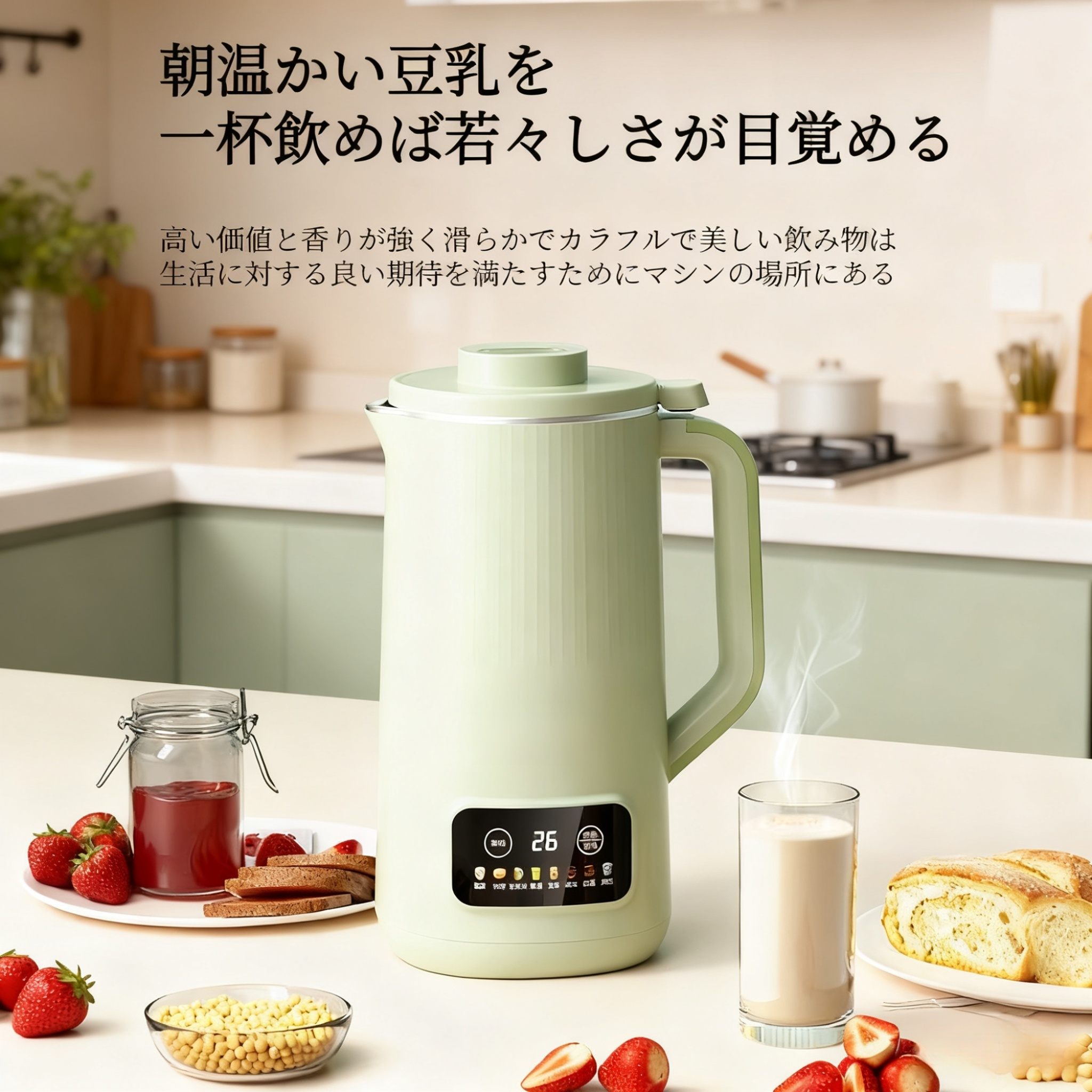 家庭用多機能小型ミニクッカー ノークックミニ豆乳マシン自動調理機