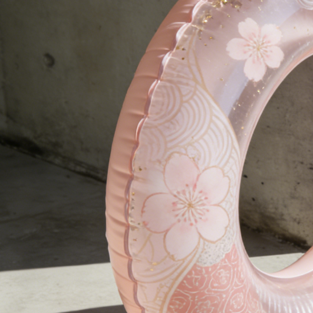  プール用浮き輪3個パック