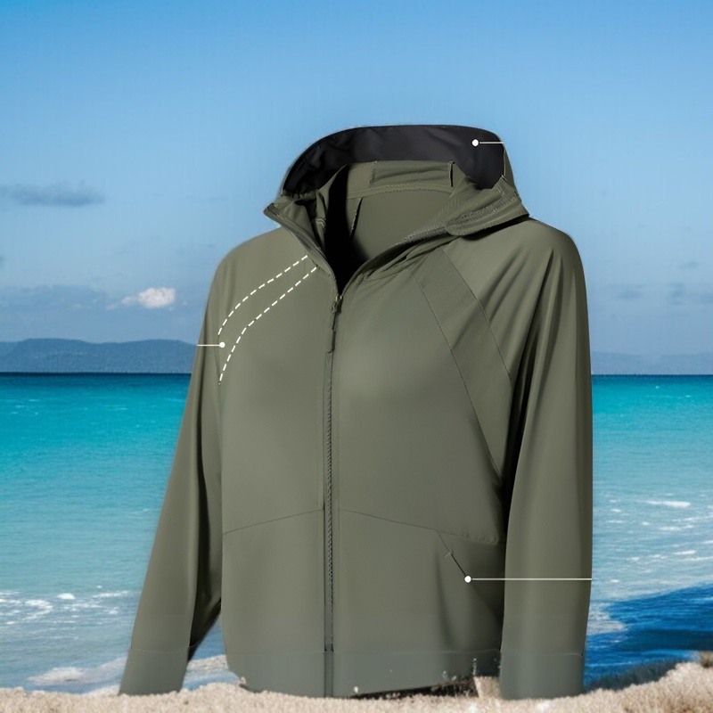 Outdoor-Sonnenschutzkleidung für Damen,  Strickjacke Jacke weiblich hochwertige Sonnenschutzkleidung