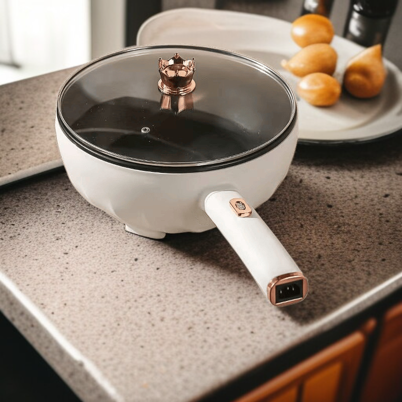  Large Capacity Electric Frying Pan for Home Use