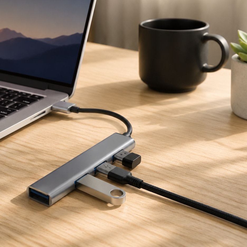 Wielofunkcyjna stacja dokująca USB