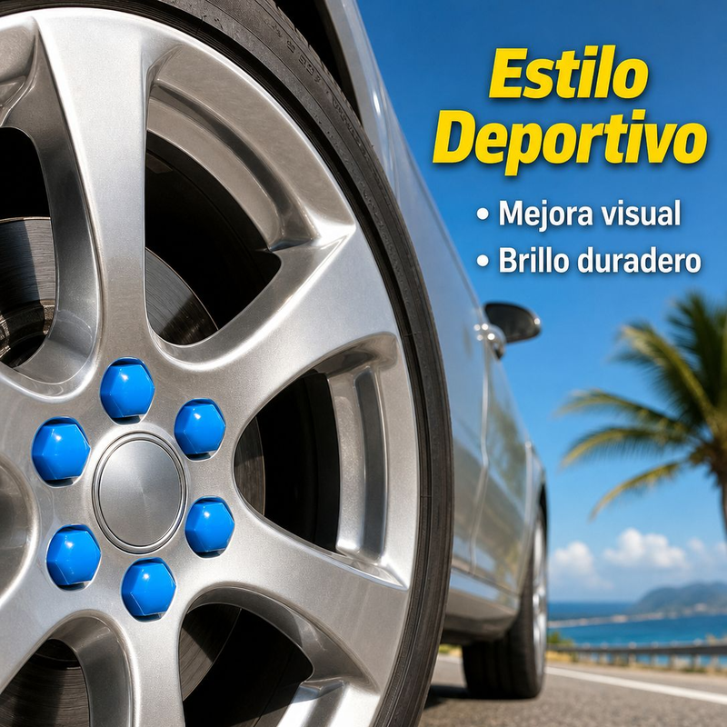 Cubierta decorativa para tuerca de rueda de automóvil, tapa protectora antipolvo de plástico