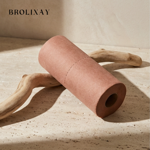 ผ้าเช็ดทำความสะอาดแบบม้วน ฉีกใช้ครั้งเดียว