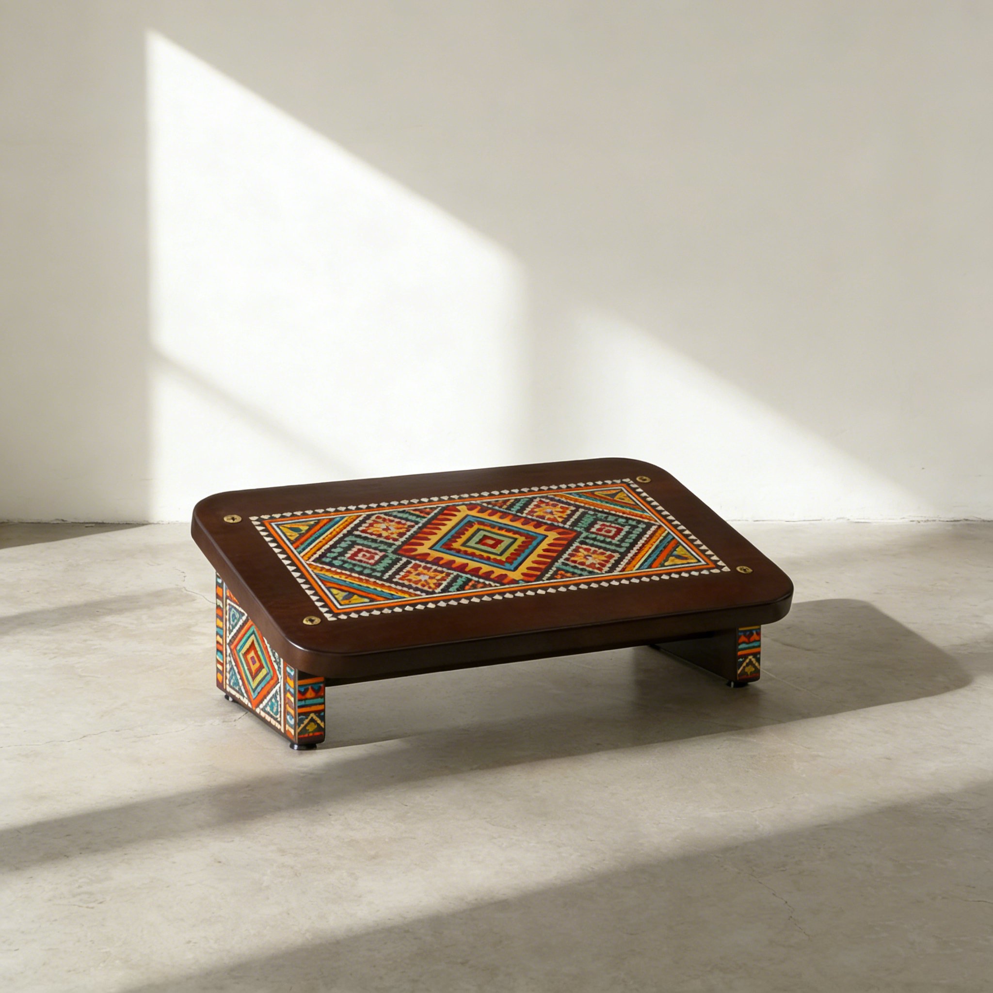 편안한 디자인의 발받침대 전체 모습