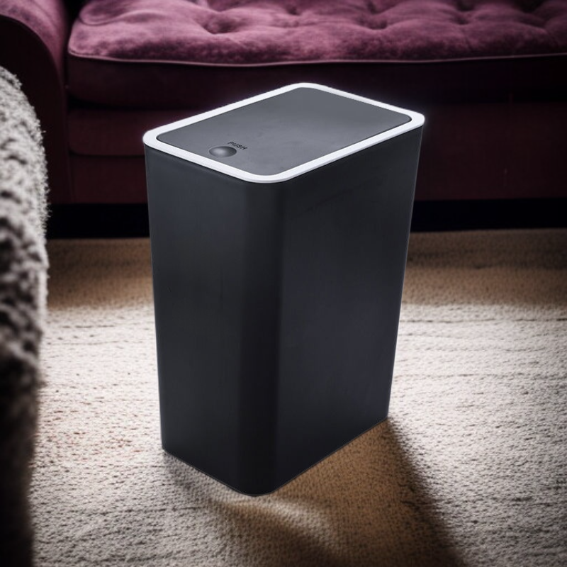 좁은 틈이 있는 방수 쓰레기통