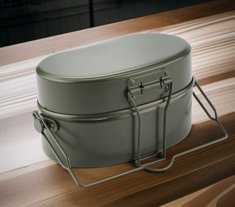 علبة طعام مدرسية بمقبض سهل الحمل