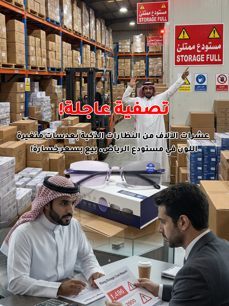  نظارة ألمانية ذكية بضبط تلقائي للعدسات | رؤية واضحة للقريب والبعيد ✨ اشتري 1 واحصل على 1 مجاناً 