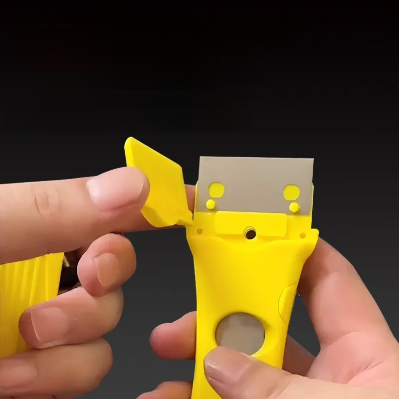 다용도 두꺼운 삽 공구 휴대용 플라스틱 가위 접착제 다용도 내구 접착제거 공구 다용도 접착제거삽