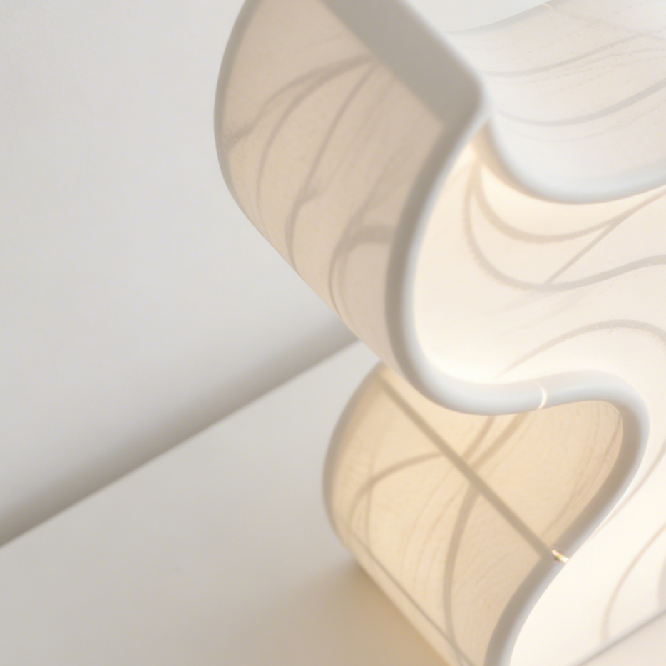  Set de 2 veioze de pat cu design unic