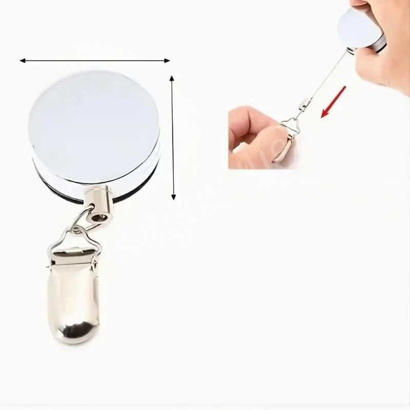 4CM 타월걸이 클립 이지릴 노타공 평면 스틸와이어 스펀지 접착식 리트랙터