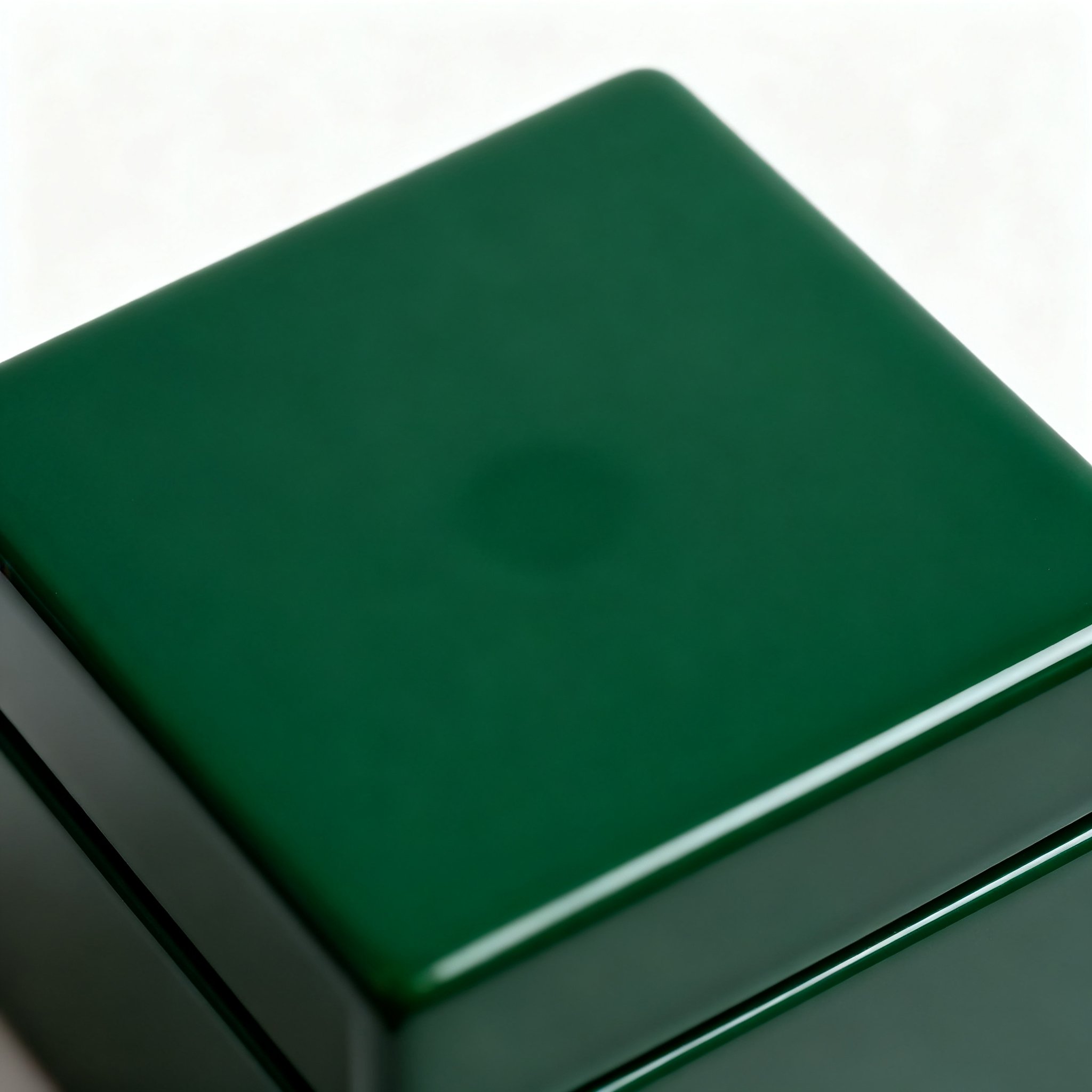 กล่องเครื่องเขินสีเขียวหยกงามสง่า