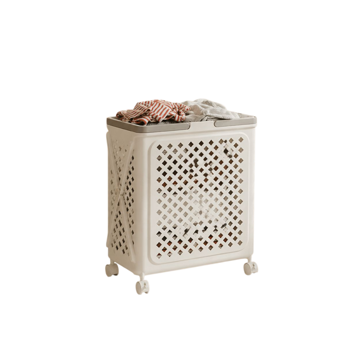 Panier à linge grande capacité multifonction pliable