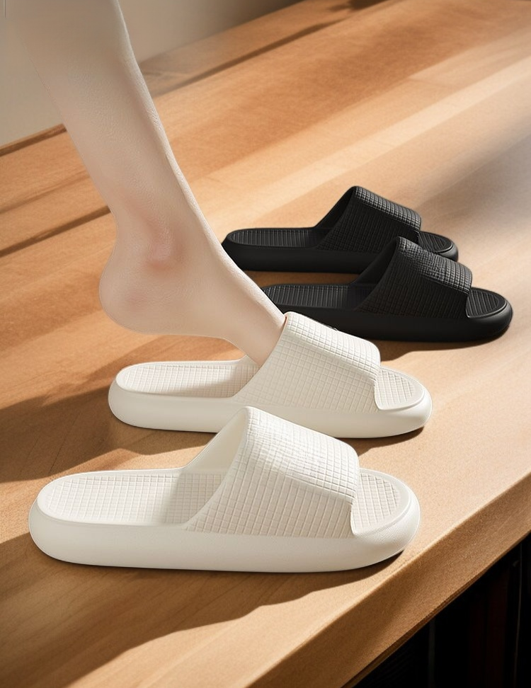 통기성 좋은 여름 샌들 클로즈업