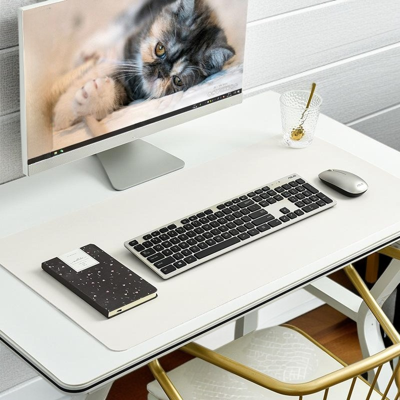 학생용 가죽 책상 패드 컴퓨터 마우스 패드 방수 대형 필기 데스크 패드