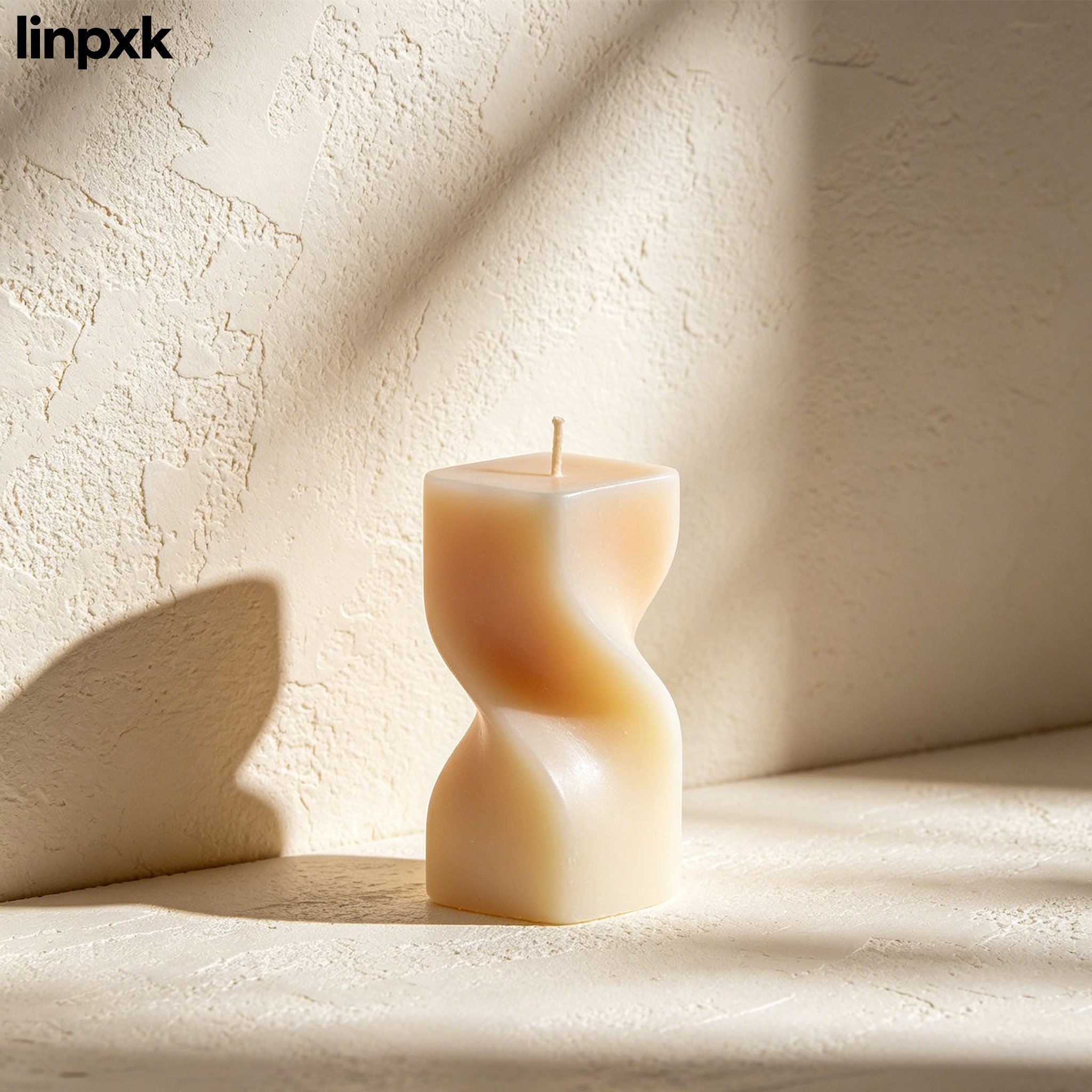 香り付きキャンドルオーナメント5個セットの全体イメージ