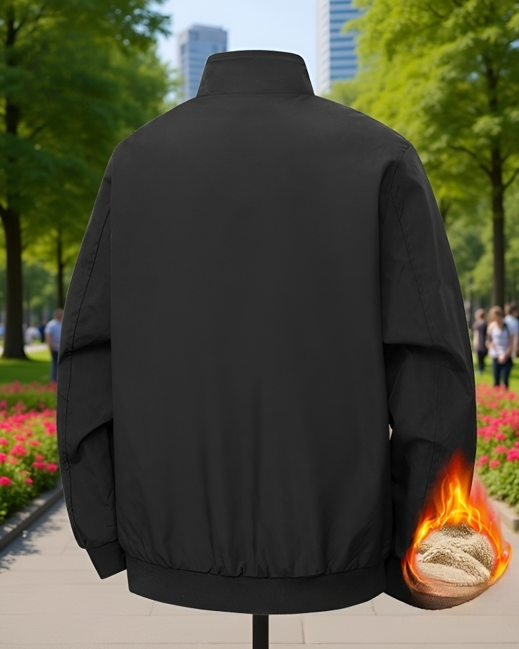 편안한 남성 플리스 재킷 실내 착용