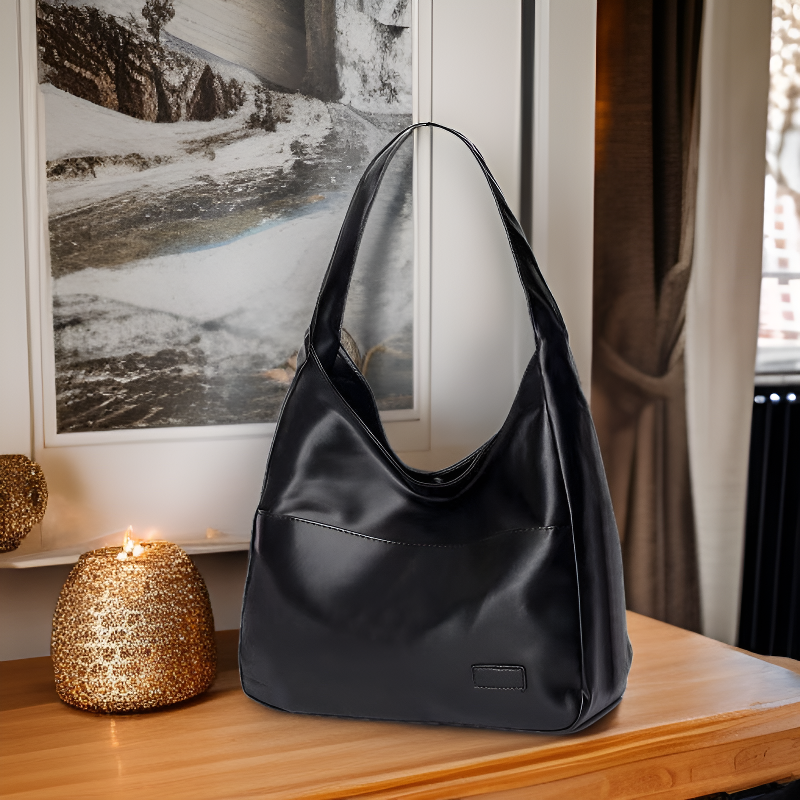 حقيبة نسائية فاخرة ذات سعة كبيرة بتصميم كلاسيكي