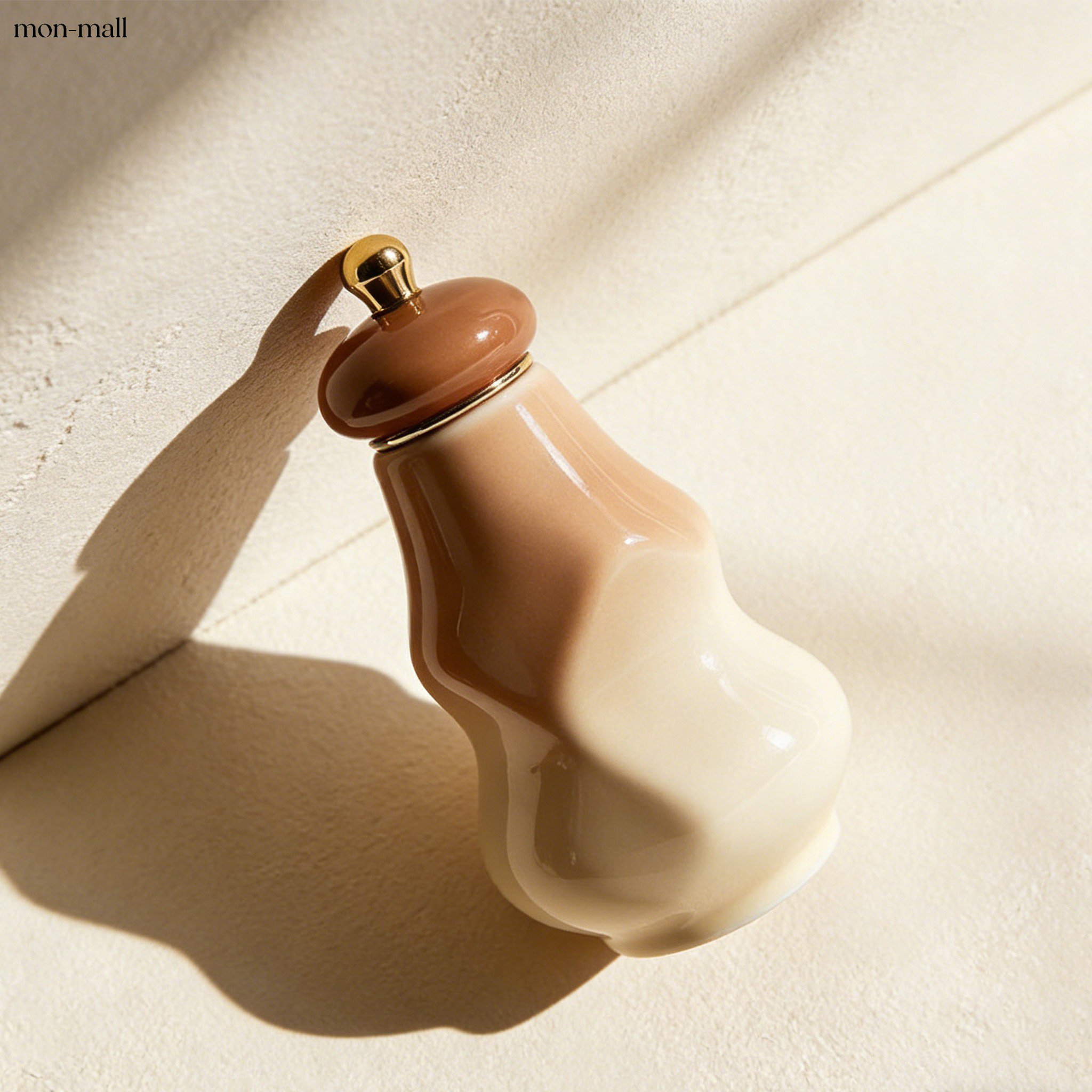 Ceramic sealed seasoning bottle with airtight lid