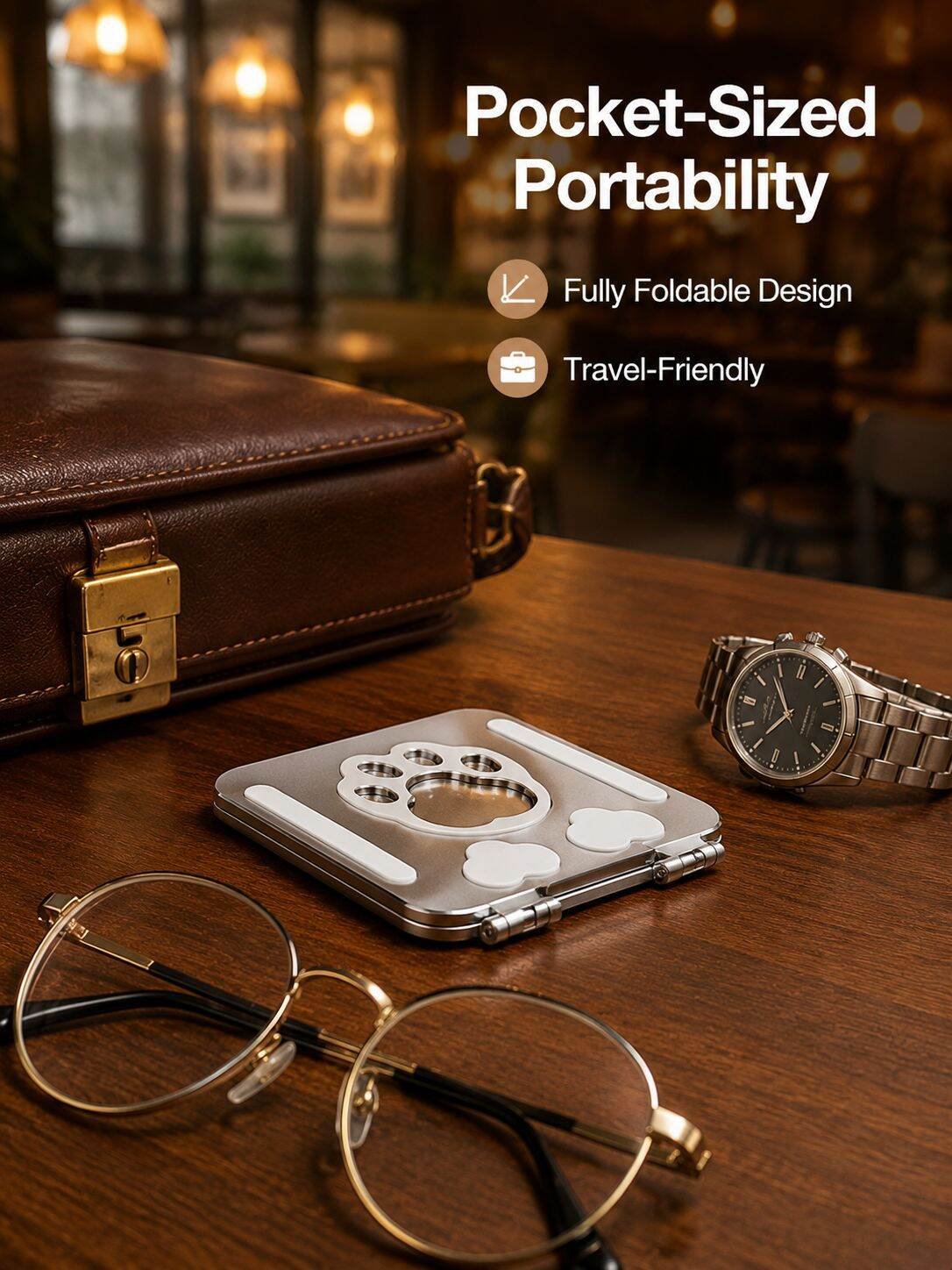 Multifunctional Tablet Stand 360° Rotating Portable Foldable Holder