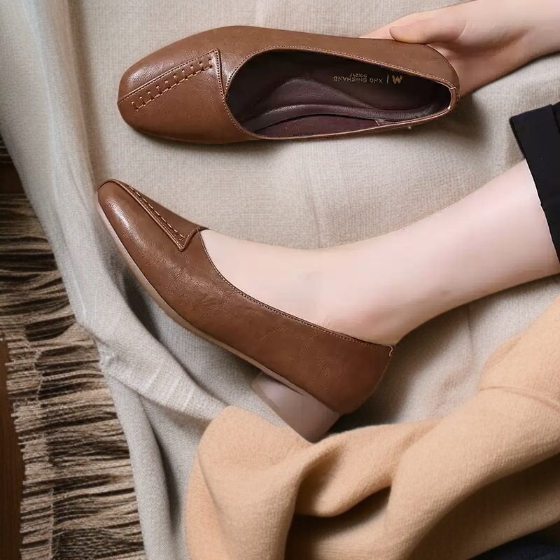 엄마 컴포트 소프트 로퍼 펌프스 단화 엄마신발 소프트 로퍼