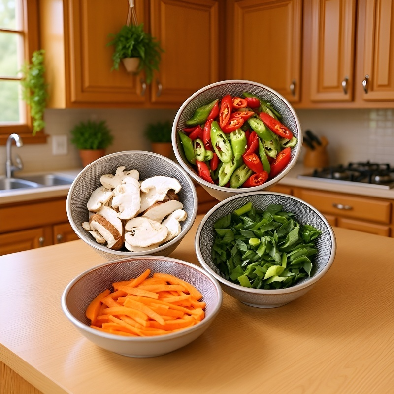 ミニ304ステンレススチール製排水バスケット