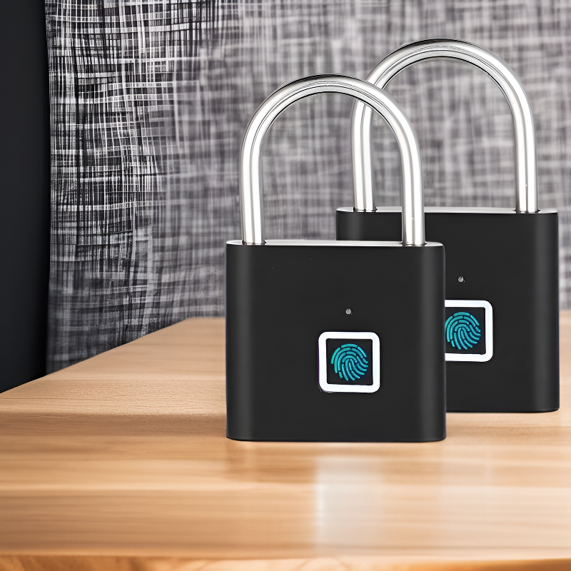 candado de huella dactilar