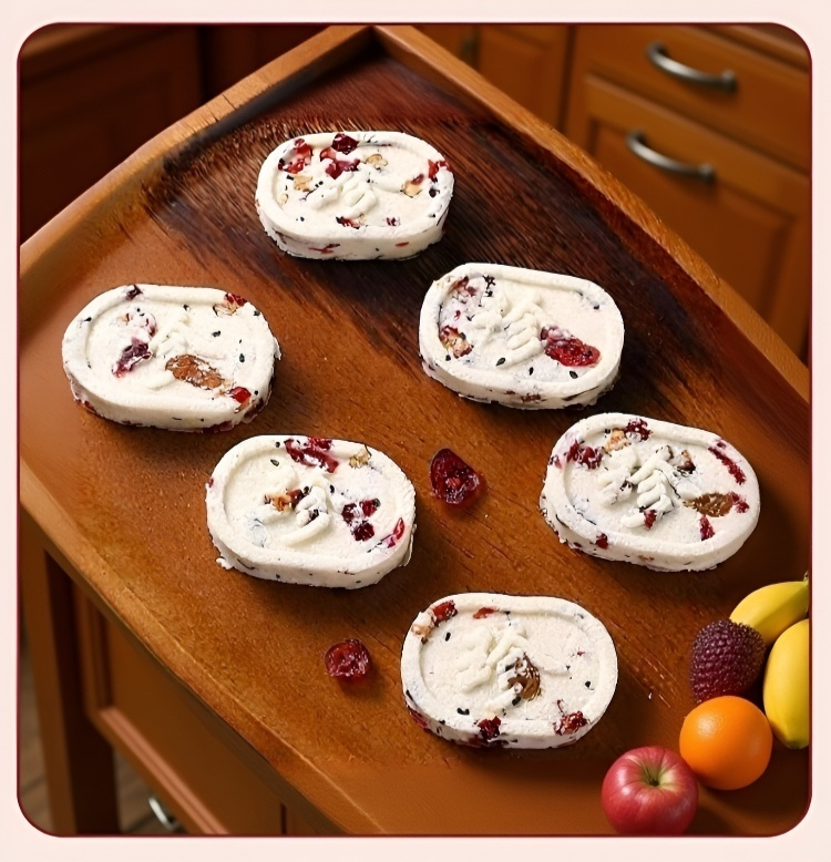 八宝ケーキとお茶のペアリング