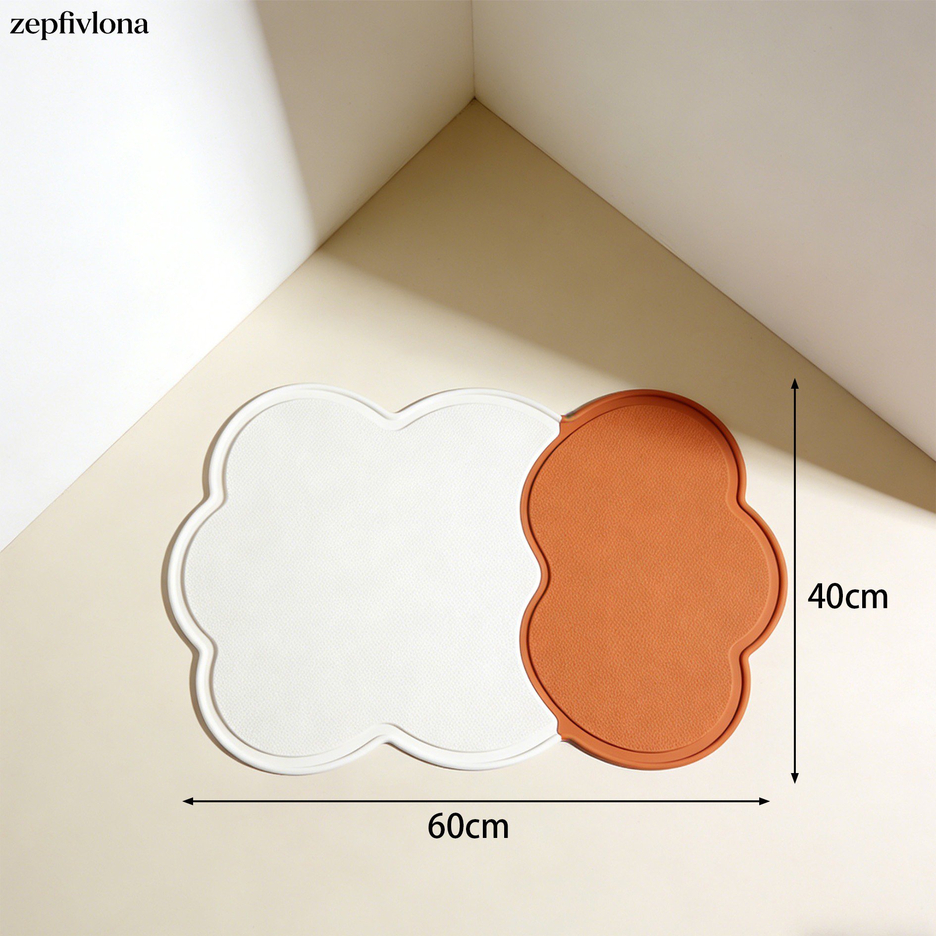 防水素材の滑り止めマットの拡大写真