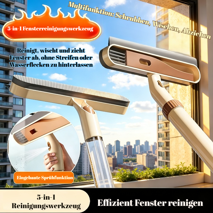 Fensterwischer mit Flüssigkeitszufuhr