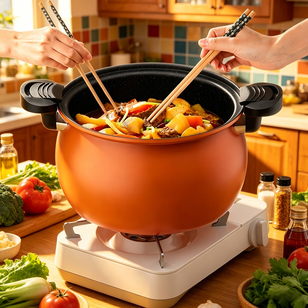 다용도 미니 마이크로 압력 논스틱 냄비 가정용 압력솥