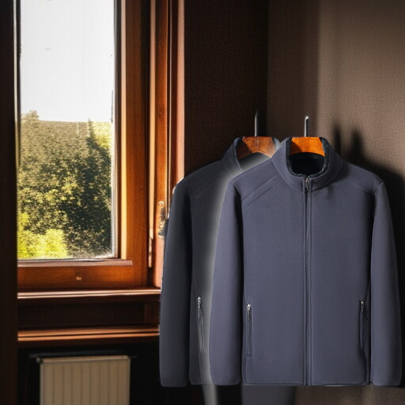 남자 중년 아빠 아웃도어 캐주얼 상의 루즈핏 차이나 기모 도톰 기모 상의 양면 축열 겨울 아웃도어 캐주얼 맨투맨