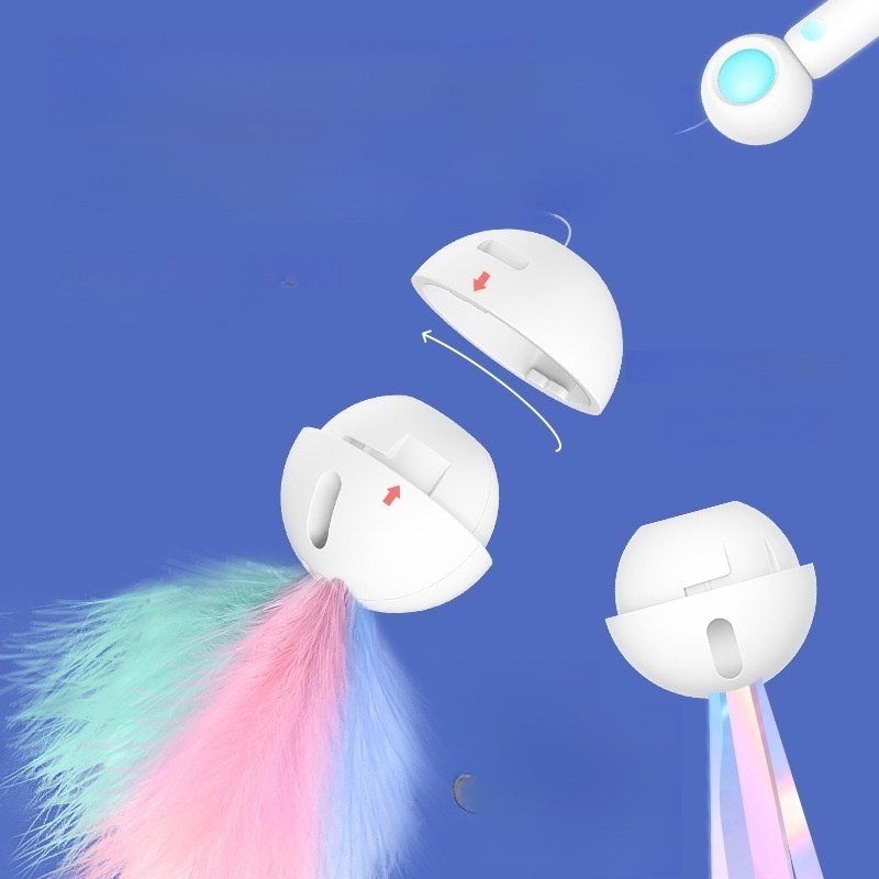 고양이 자동 중력 장난감