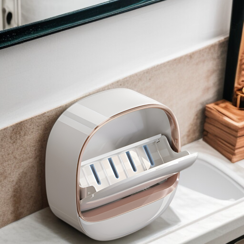 洗面所用便利な石鹸ケース