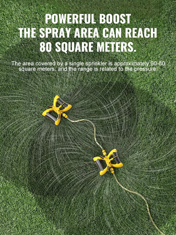 360° Automatic Rotating Sprinkler - Saves 40% of Water
