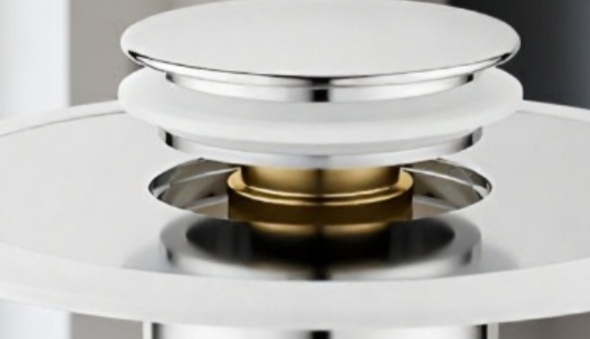 고급 스테인리스 소재의 세면대 마개