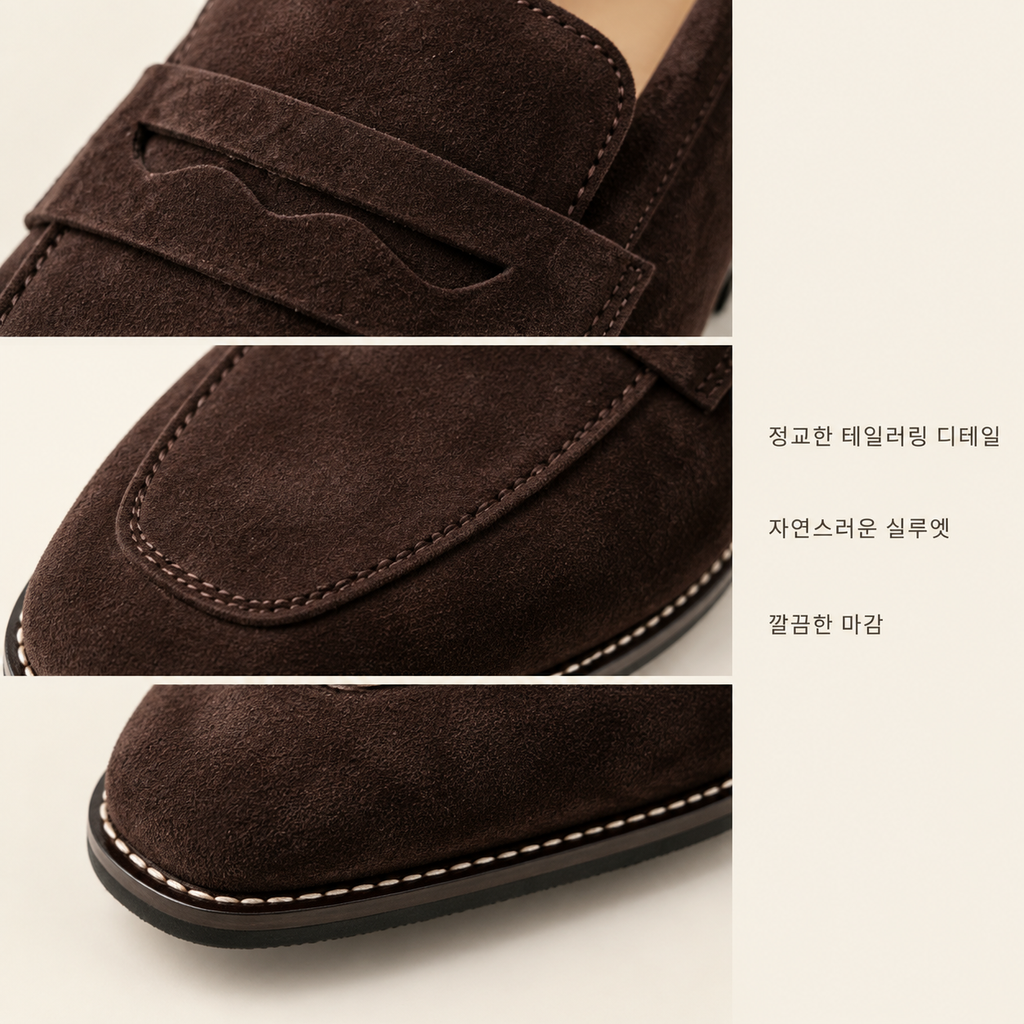남성 로퍼 캐주얼 신발 슬립온 한류 스타일