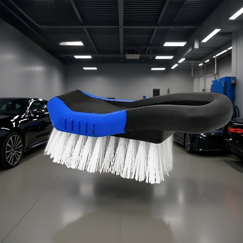 Versatile Brush for Wheel and Tire Cleaning