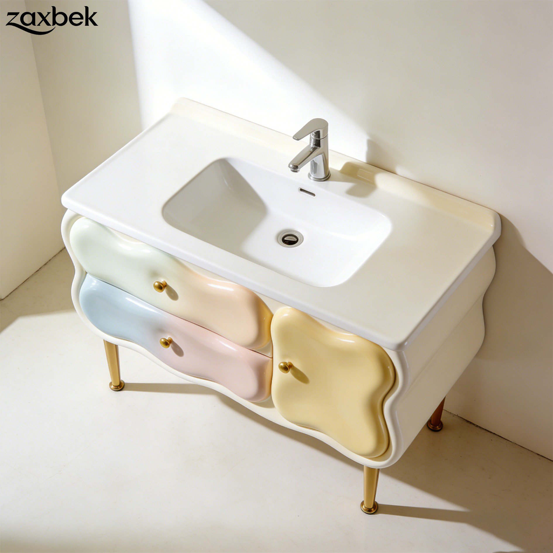 現代北歐浴室收納櫃