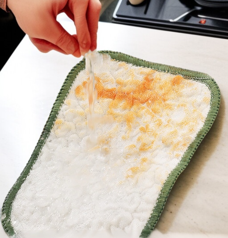 오염제거와 기름제거에 탁월한 주방 행주