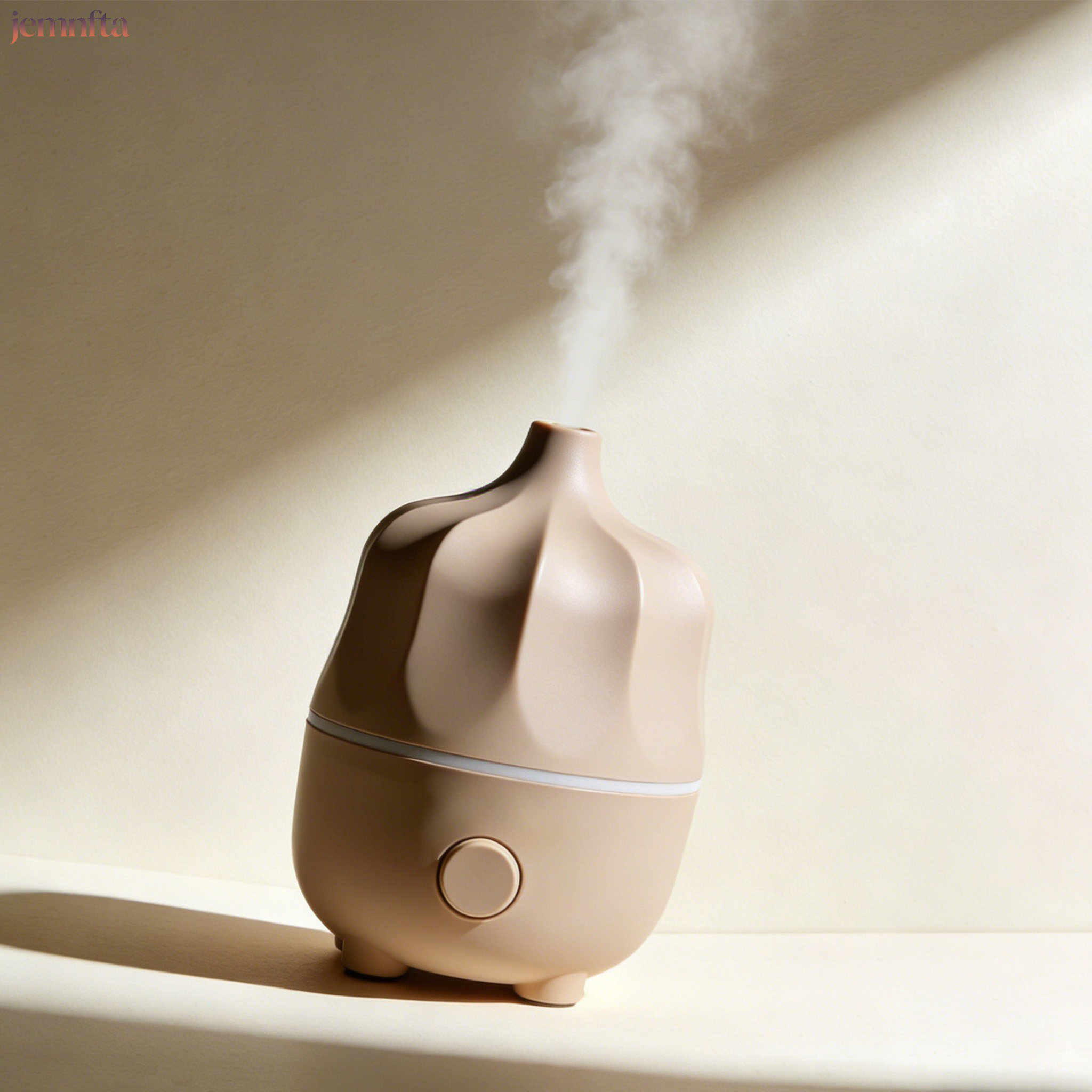 静音設計加湿器の寝室利用例