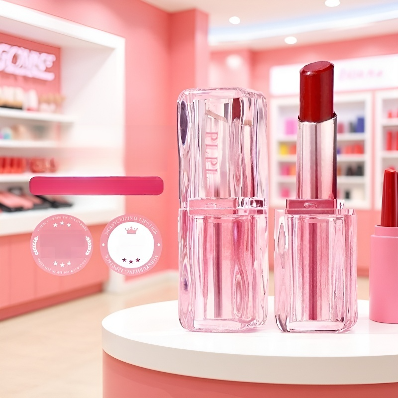 ملمع شفاه بتأثير المرآة يغير لونه حسب درجة الحرارة