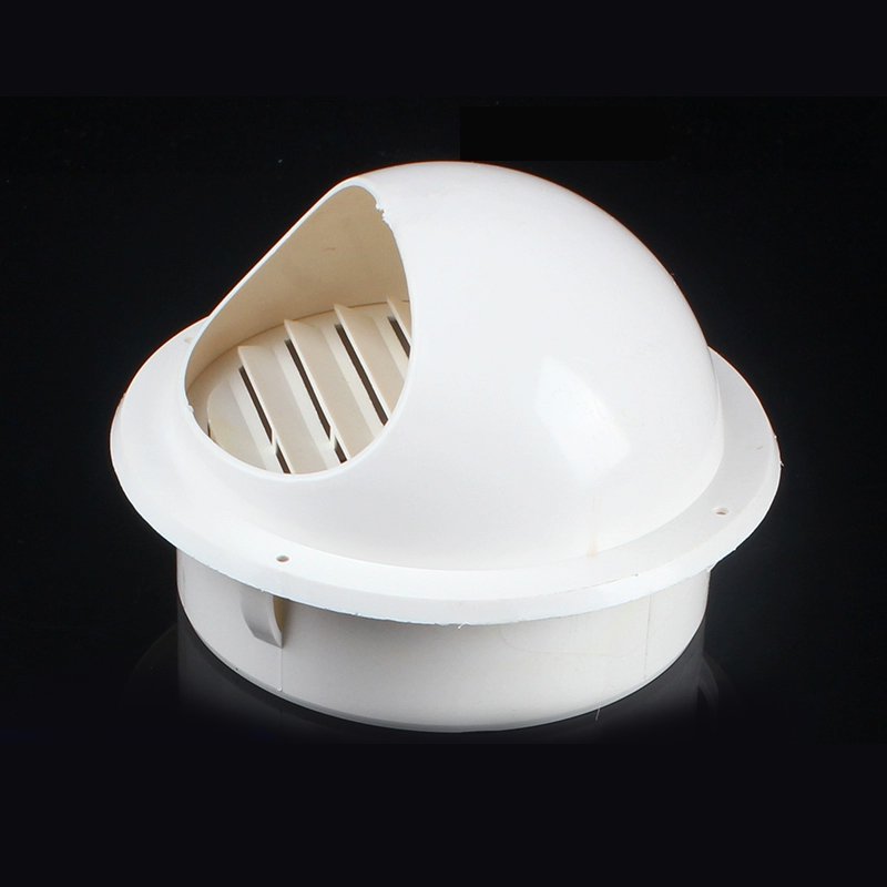 Windproof and wear-resistant inlet and outlet cap